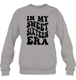 In My Sweet Sixteenth Era Birthday Shirt Unisex Fleece Pullover Sweatshirt
