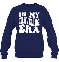 In My Traveling Era Unisex Fleece Pullover Sweatshirt