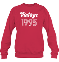 1995 Retro Vintage Birth Year Blast Unisex Fleece Pullover Sweatshirt
