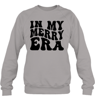 In My Merry Era Shirt Unisex Fleece Pullover Sweatshirt