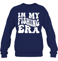 In My Fishing Era Unisex Fleece Pullover Sweatshirt
