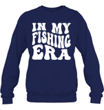 In My Fishing Era Unisex Fleece Pullover Sweatshirt