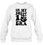 In My Sweet 15 Era Birthday Shirt Unisex Fleece Pullover Sweatshirt