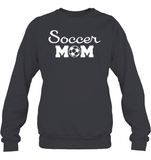 Soccer Mom Sports Shirt Unisex Fleece Pullover Sweatshirt