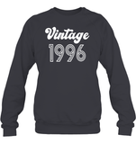 1996 Retro Vintage Birth Year Blast Unisex Fleece Pullover Sweatshirt