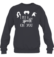 Hocus Pocus I Put A Spell on You Unisex Fleece Pullover Sweatshirt
