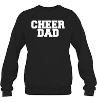 Cheer Dad Unisex Fleece Pullover Sweatshirt