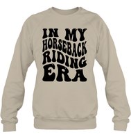 In My Horseback Riding Era Unisex Fleece Pullover Sweatshirt