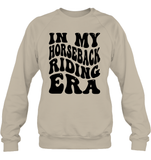 In My Horseback Riding Era Unisex Fleece Pullover Sweatshirt