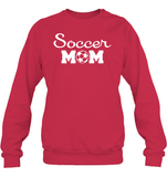 Soccer Mom Sports Shirt Unisex Fleece Pullover Sweatshirt