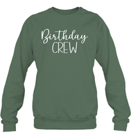 Birthday Crew Unisex Fleece Pullover Sweatshirt