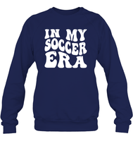 In My Soccer Era Sports Shirt Unisex Fleece Pullover Sweatshirt