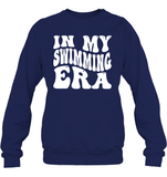 In My Swimming Era Unisex Fleece Pullover Sweatshirt