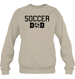 Soccer Dad Sports Shirt Unisex Fleece Pullover Sweatshirt