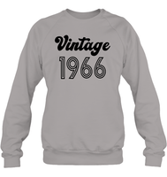 1966 Retro Vintage Birth Year Blast Unisex Fleece Pullover Sweatshirt