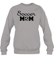 Soccer Mom Sports Shirt Unisex Fleece Pullover Sweatshirt