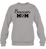 Soccer Mom Sports Shirt Unisex Fleece Pullover Sweatshirt
