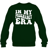 In My Pregnancy Era Shirt Unisex Fleece Pullover Sweatshirt