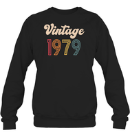 1979 Retro Vintage Birth Year Blast Unisex Shirt, Long Sleeve, Hoodie, Sweatshirt