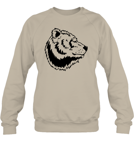 Bear Shirt Unisex Fleece Pullover Sweatshirt