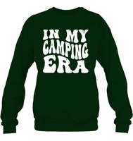 In My Camping Era Unisex Fleece Pullover Sweatshirt