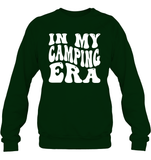 In My Camping Era Unisex Fleece Pullover Sweatshirt