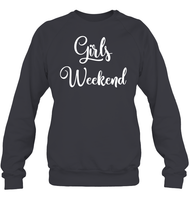 Girls Weekend Girls Trip Shirt Unisex Fleece Pullover Sweatshirt