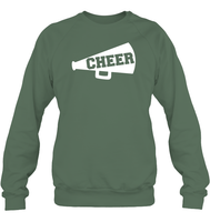 Cheer T Shirt Unisex Fleece Pullover Sweatshirt
