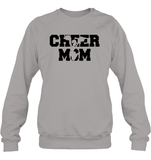 Cheer Mom With Cheerleader Unisex Fleece Pullover Sweatshirt