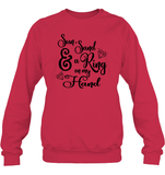 Sun Sand And A Ring On My Hand Bachelorette Unisex Fleece Pullover Sweatshirt For Women