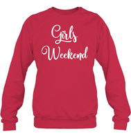 Girls Weekend Girls Trip Shirt Unisex Fleece Pullover Sweatshirt