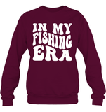 In My Fishing Era Unisex Fleece Pullover Sweatshirt