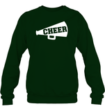 Cheer T Shirt Unisex Fleece Pullover Sweatshirt