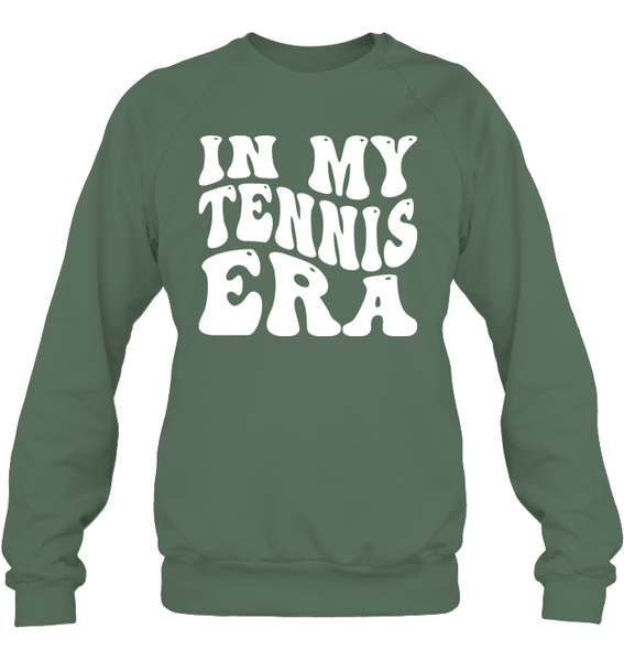 In My Tennis Era Sports Shirt Unisex Fleece Pullover Sweatshirt