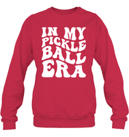 In My Pickle ball Era Unisex Fleece Pullover Sweatshirt