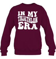 In My Triathlon Era Sports Shirt Unisex Fleece Pullover Sweatshirt