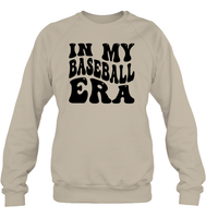 In My Baseball Era Sports Shirt Unisex Fleece Pullover Sweatshirt