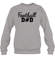 Football Dad Shirt - The Ultimate Game Day Essential Unisex Fleece Pullover Sweatshirt
