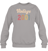 2001 Retro Vintage Birth Year Blast Unisex Shirt, Long Sleeve, Hoodie, Sweatshirt