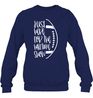 Just Here for the Halftime Show Shirt - For the True Fans! Unisex Fleece Pullover Sweatshirt