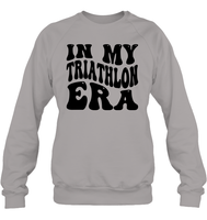 In My Triathlon Era Sports Shirt Unisex Fleece Pullover Sweatshirt