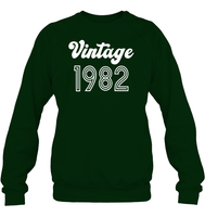 1982 Retro Vintage Birth Year Blast Unisex Fleece Pullover Sweatshirt