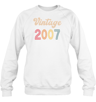 2007 Retro Vintage Birth Year Blast Unisex Shirt, Long Sleeve, Hoodie, Sweatshirt