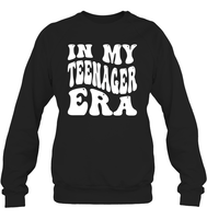 In My Teenager Era Birthday Shirt Unisex Fleece Pullover Sweatshirt