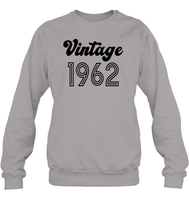 1962 Retro Vintage Birth Year Blast Unisex Fleece Pullover Sweatshirt