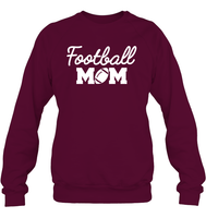 Football Mom Shirt - Celebrate Your Team Spirit Unisex Fleece Pullover Sweatshirt