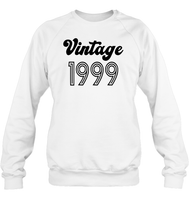 1999 Retro Vintage Birth Year Blast Unisex Fleece Pullover Sweatshirt