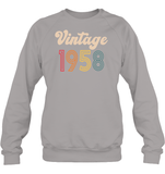 1958 Retro Vintage Birth Year Blast Unisex Shirt, Long Sleeve, Hoodie, Sweatshirt