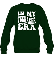In My Teenager Era Birthday Shirt Unisex Fleece Pullover Sweatshirt