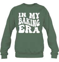 In My Baking Era Unisex Fleece Pullover Sweatshirt